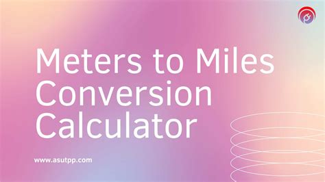 Quick 600 m to Miles Conversion Guide