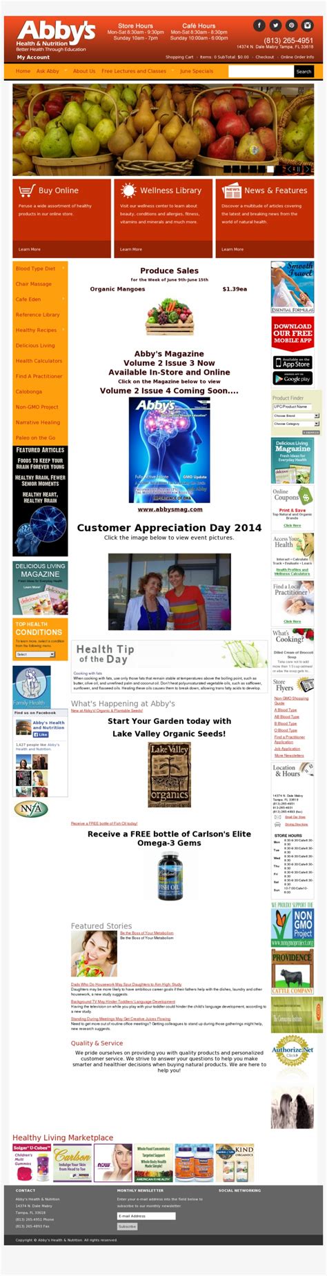 Abby's Health And Nutrition