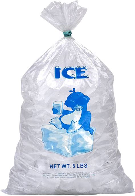 Amazon Com Ldpe 5 Lb Ice Bags Home Amp Kitchen Amazon Com Ldpe 5 Lb Ice Bags Home Amp Kitchen