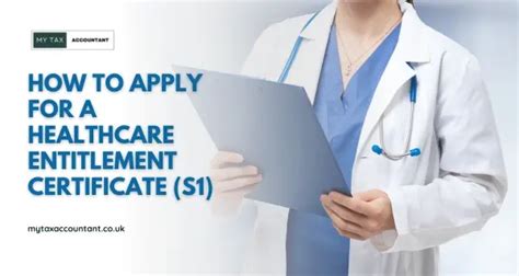 Apply For S1 Healthcare Cerificate