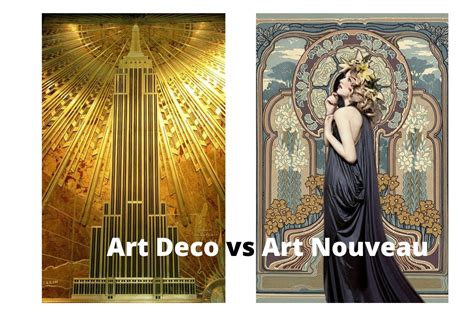 Art Nouveau vs Art Deco: Aesthetic Showdown
