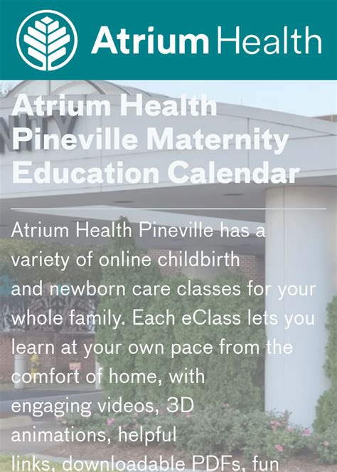 Atrium Health Calendar Mac