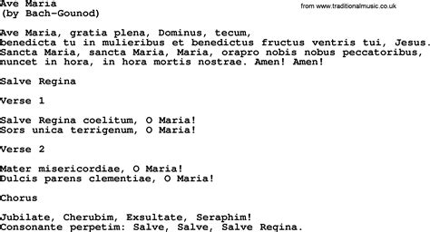 Ave Maria Lyrics in English: Discover the Captivating Translation