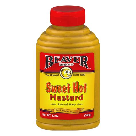 Beaver Brand Mustard Honey Sweet 13 Oz Safeway