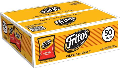 Brandclub Fritos The Original Corn Chip 1 Oz 50 Pk Brandclub Fritos The Original Corn Chip 1 Oz 50 Pk