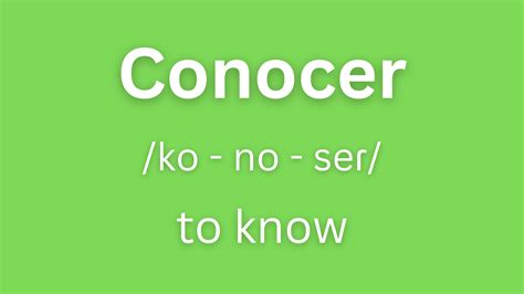 Mastering Conocer in English: Unveil the Translation Secrets!