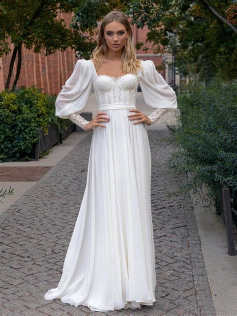 Corset Long Sleeve Wedding Dress: Timeless Elegance for Your Special Day