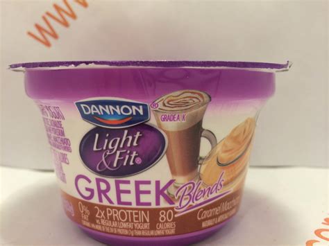 Crazy Food Dude Review Dannon Light Amp Fit Greek Blends Caramel Crazy Food Dude Review Dannon Light Amp Fit Greek Blends Caramel
