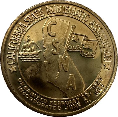 Csna California State Numismatic Association 104Th Semi Annual Csna California State Numismatic Association 104Th Semi Annual