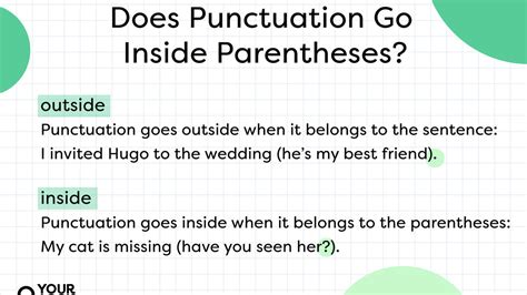 Does Period Go Inside Parentheses: Quick Insight