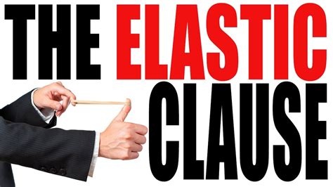 Elastic Clause Meaning: US Constitution's Secret Power
