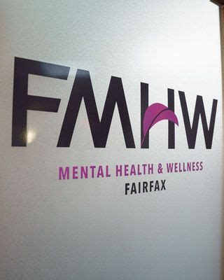 Fairfax Mental Health And Wellness