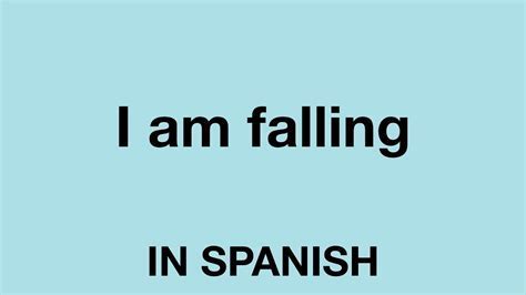 Master 'Fell' in Spanish: Quick Guide