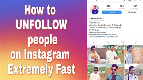 How To Unfollow Multiple People On Instagram