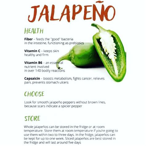 Jalapeno Health Benefits