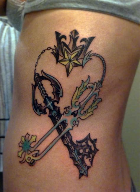 Kingdom Hearts Keyblades Tattoos Tattoo Project Body Art