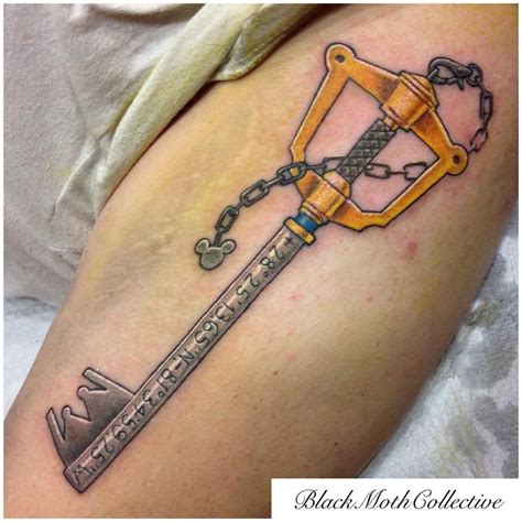 Kingdom Hearts Sora Keyblade Tattoo