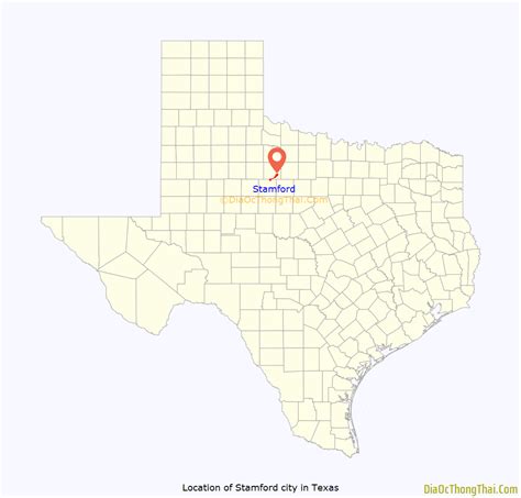 Map Of Stamford City Texas Thong Thai Real Map Of Stamford City Texas Thong Thai Real