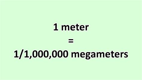 Convert Megameters to Meters: Simple Guide