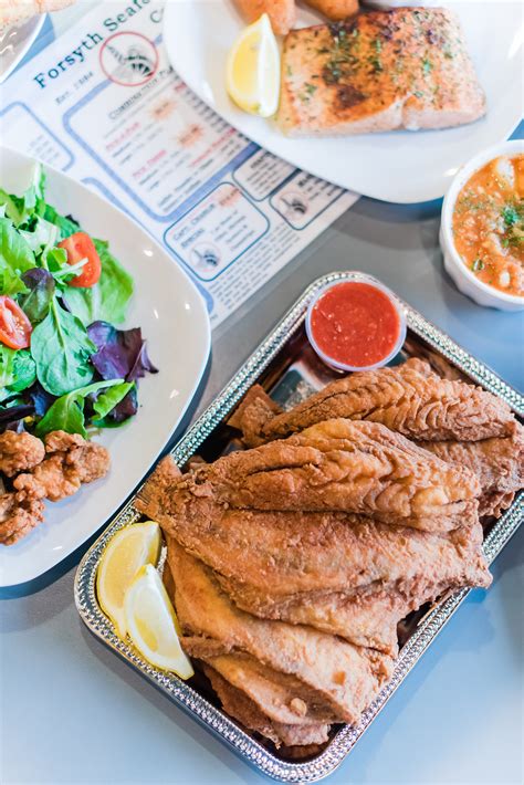 Menu At Forsyth Seafood Market Amp Cafe Winston Salem