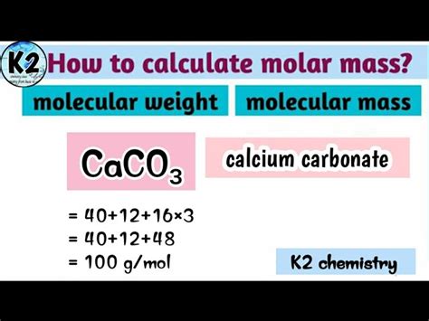 Molar Mass Calcium Carbonate: Unlocking the Mysteries of Its Composition
