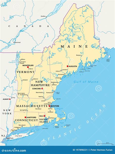 New England on Map: Must-See Destinations Unveiled