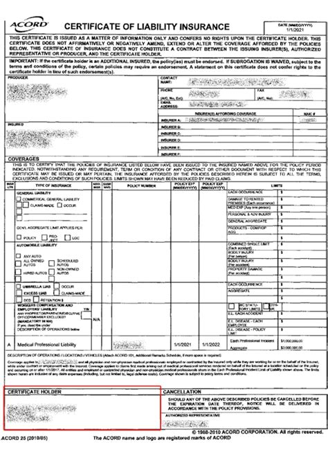 Next Health Insurance Add Certificate Holder