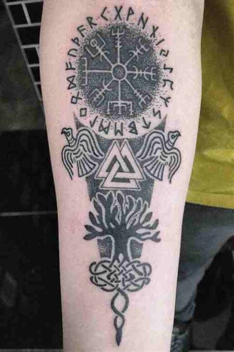 Nordic Viking Tattoos: Bold Designs And Meanings