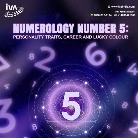 Numerology Number 5 Personality Traits Career And Colour