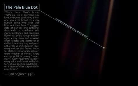 Pale Blue Dot Carl Sagan