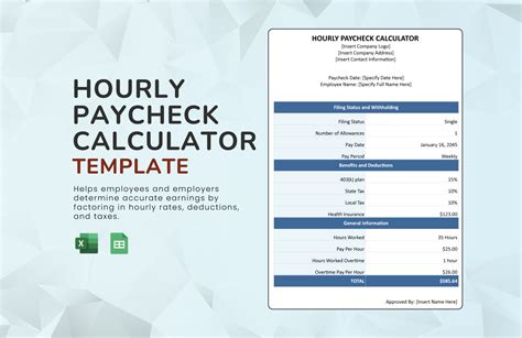 Paycheck Calculator Hourly Employee Paycheck Calculator Paycheck Calculator Hourly Employee Paycheck Calculator