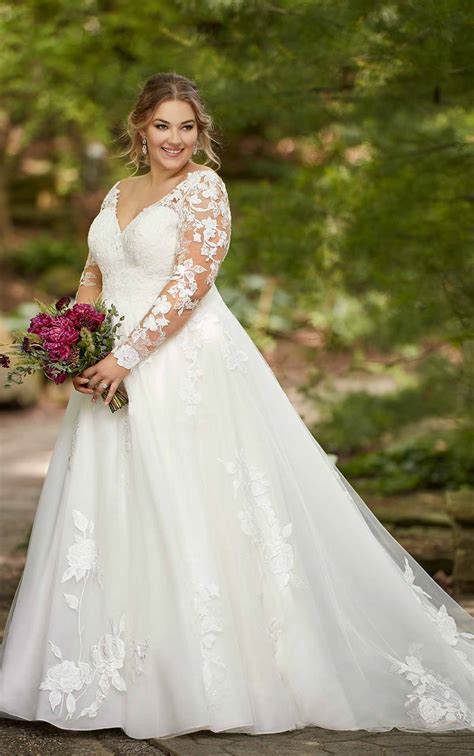 Plus Size Sleeved Wedding Dresses: Perfect Elegance for Every Curve