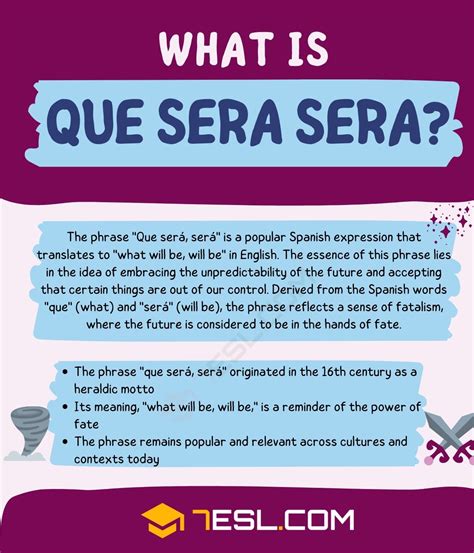 Que Sera Meaning Uncovered: Unravel the Mystery Behind This Iconic Phrase