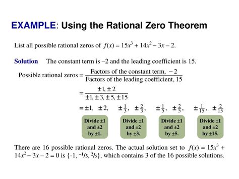 Unlock the Mysteries of the Rational Zero Theorem: A Beginner's Guide