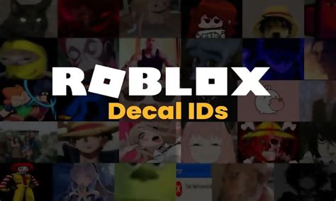 Roblox Decal Ids