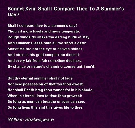 Shall I Compare Thee Exploring Shakespearean Sonnets Secrets