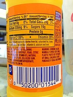 Sunny Delight Ingredients List