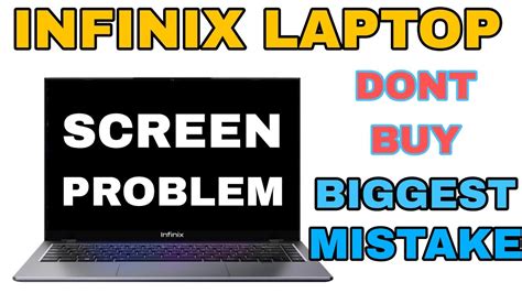 Trakintech Infinix Laptop Screen Problem Dont Buy Biggest Mistake