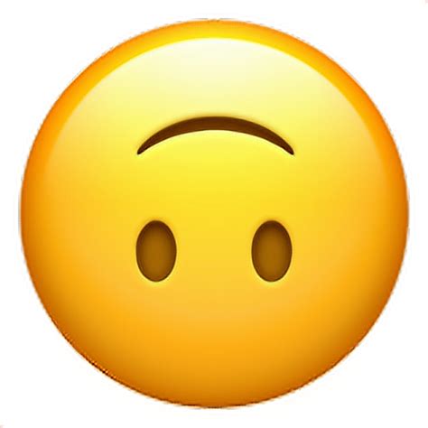 What Does An Upside Down Smiling Face Emoji Mean