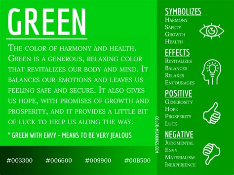 Green: Symbol of Meaning Uncovered