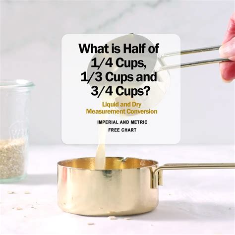 Discover What Is Half of 1 and 1/4 Cup in Easy Baking Measurements